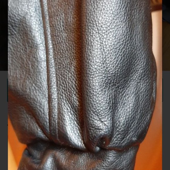 Varsiry leather jacket unisex - Picture 5 of 7